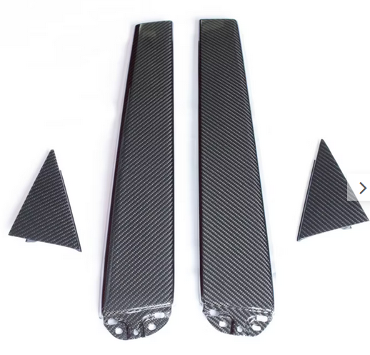 LFX Carbon Säulen Abdeckungen für Audi A4/S4 B5 Limousine